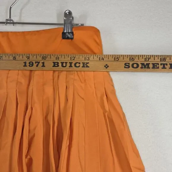 Skirt Size Large Womens Orange Athletic Gym Training Skirts Athleisure Workout - Picture 5 of 11